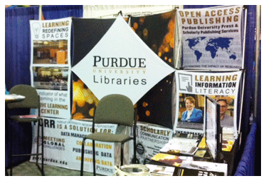 ACRL booth at Indianapolis 2013