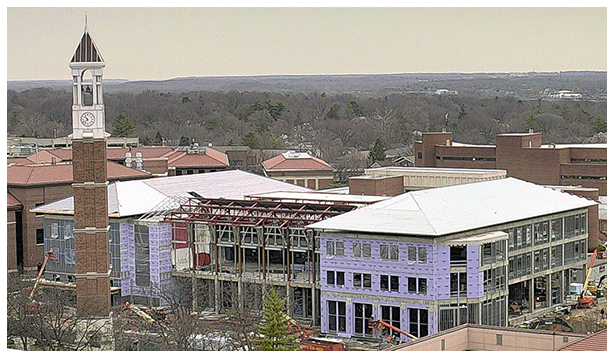 Wilemth Active Learning Center construction