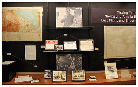 Missing You: Navigating Amelia Earhart's Last Flight  exhibit