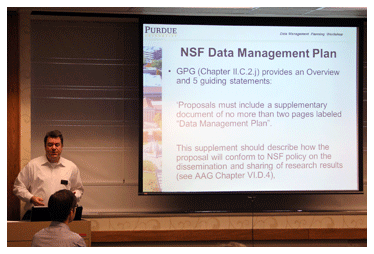 Libraries Data Management workshop January 2013