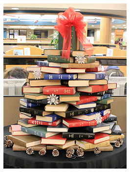 HSSE Library Holiday Tree