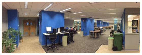 Math Sciences Library renovation 2015