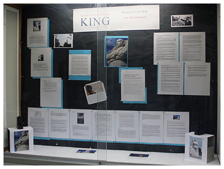 MLK Math Library's display