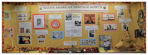 Native American Heritage display Engineering 2014