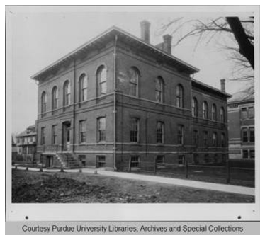 Science Hall & Pharmacy Library 1900s