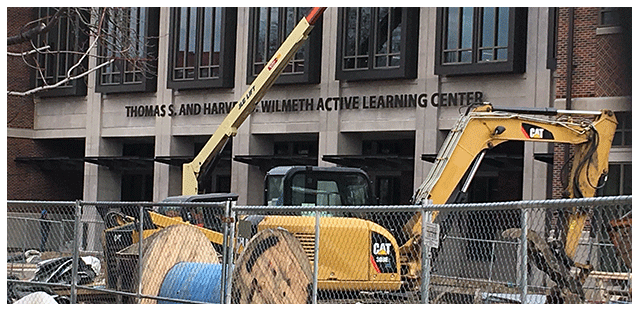 Wilmeth Active Learning Center sign