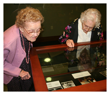 100 Years of Agricultural Extension exhibit with Wilma Kay and Eva Gobel