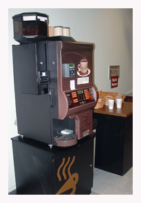 MEL's new coffee machine