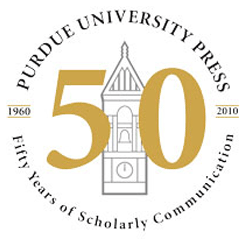 Purdue Press 50 years logo