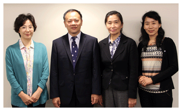 Tsinghua University visit to Purdue LIbraires 2012